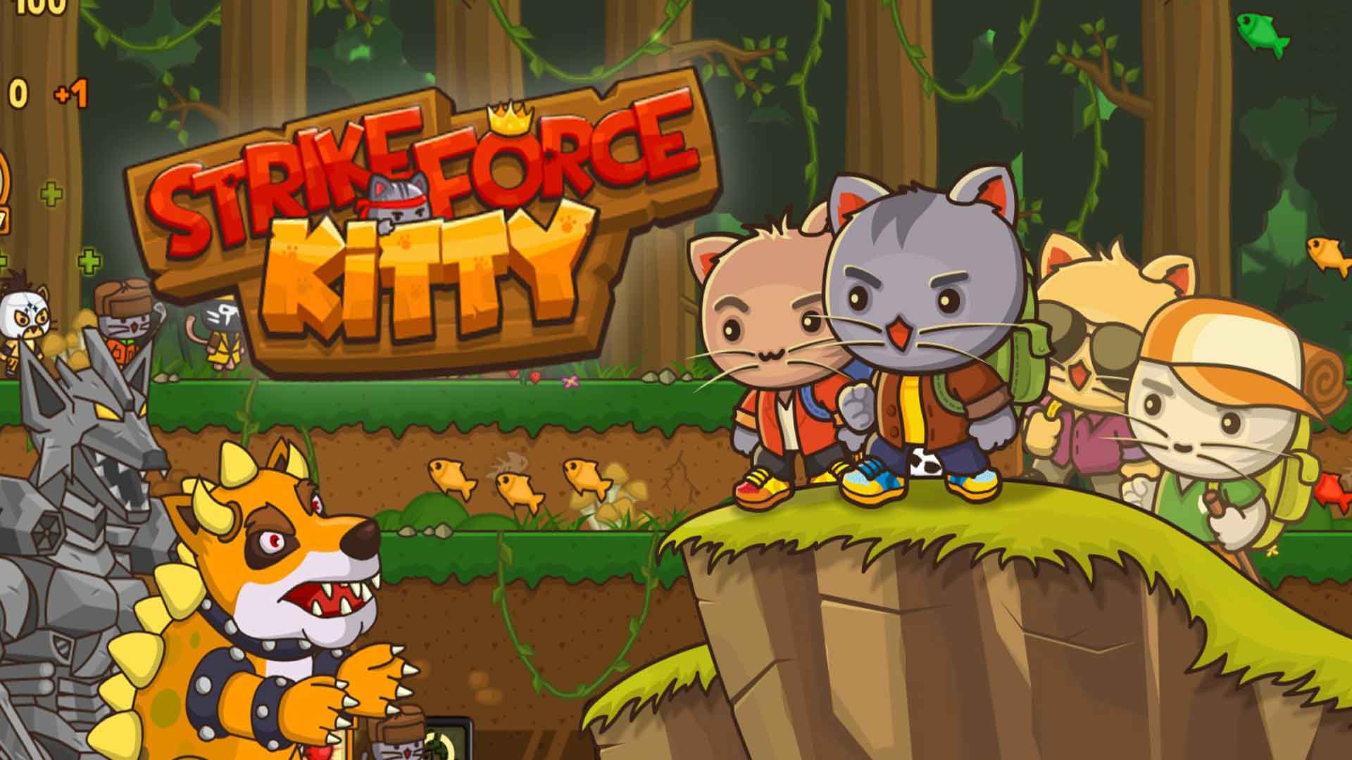 Игру коты 2 часть. Страйкфорс Китти. Strikeforce Kitty 2. Страйк Форс Китти 1. Strikeforce игра.
